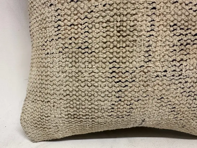 12x12 Beige Cushion, Couch Pillow Cover, Yoga Pillow Case, Throw Kilim Pillow, Vintage Kilim Pillow, Pillow Cover, Vintage Kilim Throw Pillow - 2
