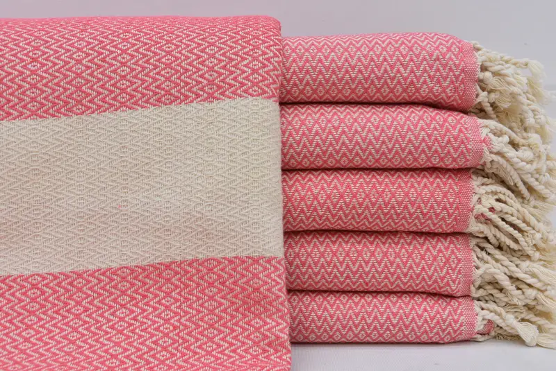 Best Beach Towel, Embroidered Towel, Custom Beach Towel, Towel With Name, 70x40 Cotton Diamond Towel, Bridal Shower Favor, Embroidered Turkish Towel - 3