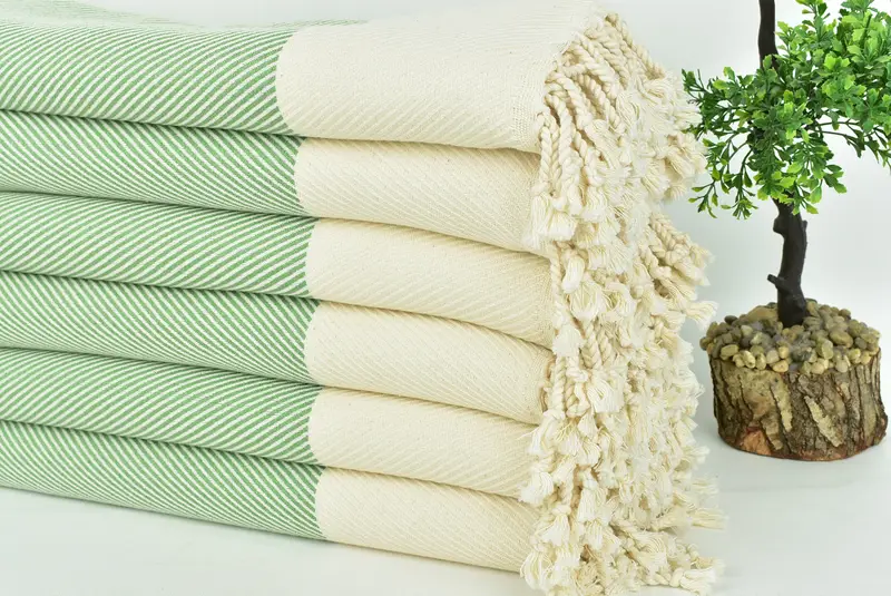 Maid Of Honor Gift, 70x40 Cotton Striped Towel, Bachelorette Party Gifts Bridesmaids, Embroidered Towel, Bridal Shower Gift, Family Gift Basket - 3