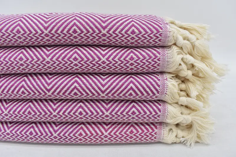 Turkish Towel Hand Towel, Gym Towel, Personalized Kitchen Towel, Christmas Gift, Boyfriend Gift, 36x20 Cotton Diamond Towel, Personalized Hand Towel - 1