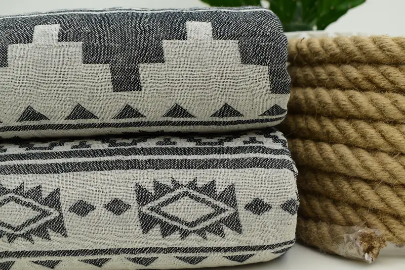 Shower Curtain, 86x56 Cotton Kilim Towel, Throw Blanket Couch, Bridal Shower Favor, Wedding Favors, Custom Wedding Gifts, Extra Large Tablecloth - 2
