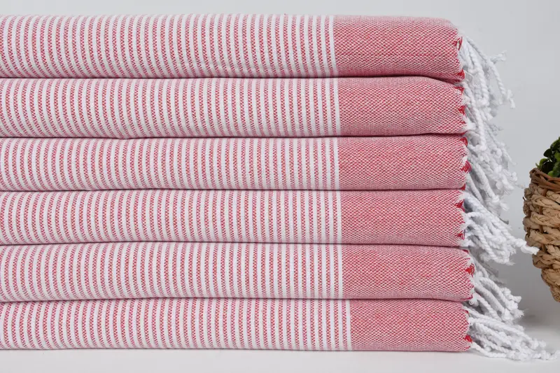 Custom Hand Towel, Handmade Gift, 40x18 Cotton Striped Towel, Monogram Turkish Bath Towel, Personalized Gift, Decorative Towel, Wedding Gift - 2
