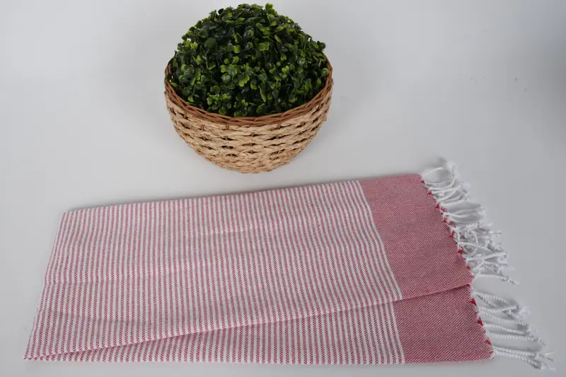 Custom Hand Towel, Handmade Gift, 40x18 Cotton Striped Towel, Monogram Turkish Bath Towel, Personalized Gift, Decorative Towel, Wedding Gift - 4