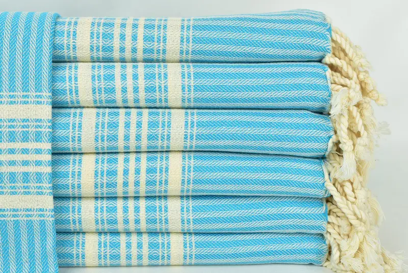 Hammam towel, Bachelorette Party Favors Beach, Travel Towel, Custom Bath Towel, Beach Towel Gift, 68x38 Cotton Striped Towel, Bridesmaid Gift - 1