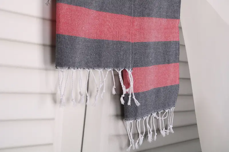 Summer Gift, Unique Gift, Wedding Gift, Personalized Hand Towel, 40x18 Cotton Striped Towel, Bachelorette Party Gifts Bridesmaids, Small Bath Towels - 8