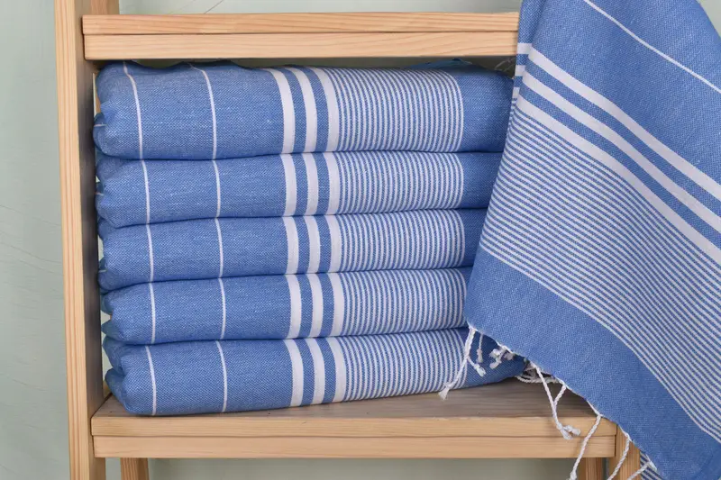 Wedding Favors, Decorative Towel, Unique Gift, Bathroom Towels, 40x24 Cotton Striped Towel, Customized Turkish Towel, Turkish Towel Hand Towel - 2