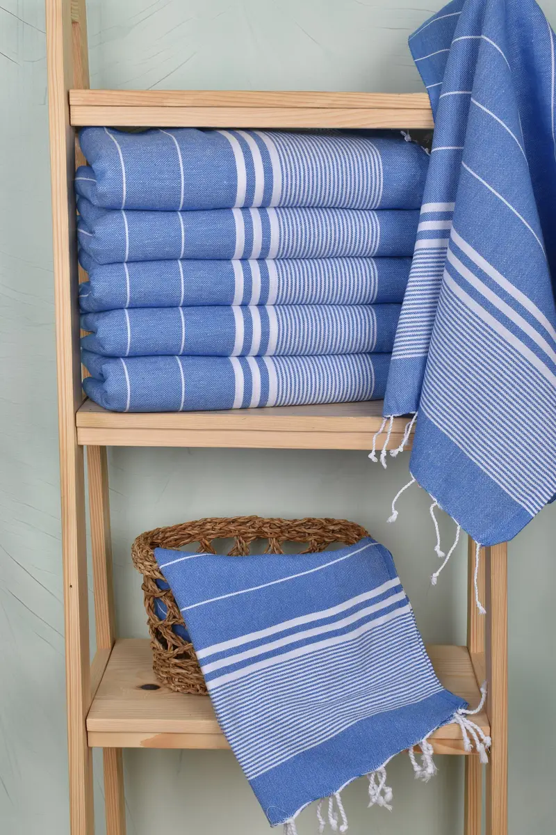 Wedding Favors, Decorative Towel, Unique Gift, Bathroom Towels, 40x24 Cotton Striped Towel, Customized Turkish Towel, Turkish Towel Hand Towel - 3