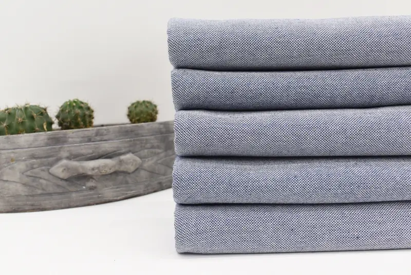 70x40 Cotton Striped Towel, Organic cotton Turkish peshtemal towel, Gift For Him, Valentines Day Gift Idea, Custom Wedding Gifts, Handmade Gift - 2