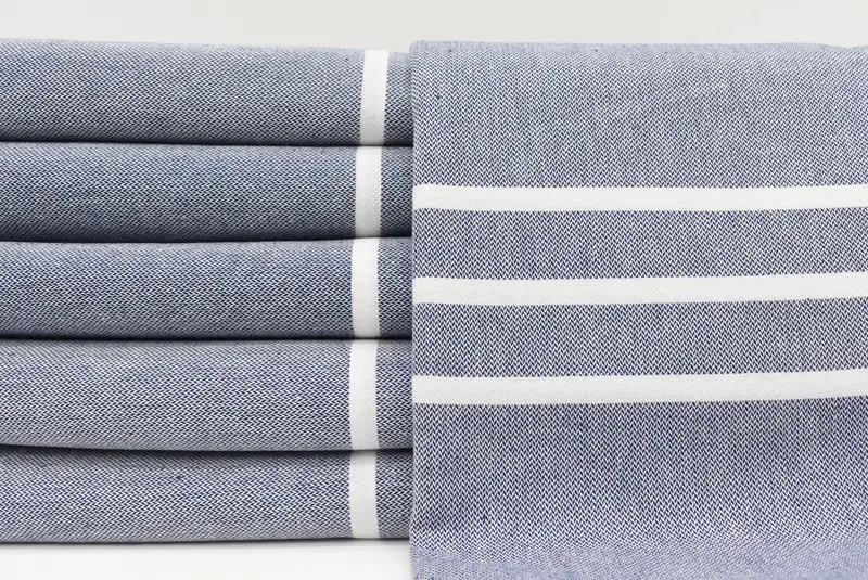 70x40 Cotton Striped Towel, Organic cotton Turkish peshtemal towel, Gift For Him, Valentines Day Gift Idea, Custom Wedding Gifts, Handmade Gift - 1