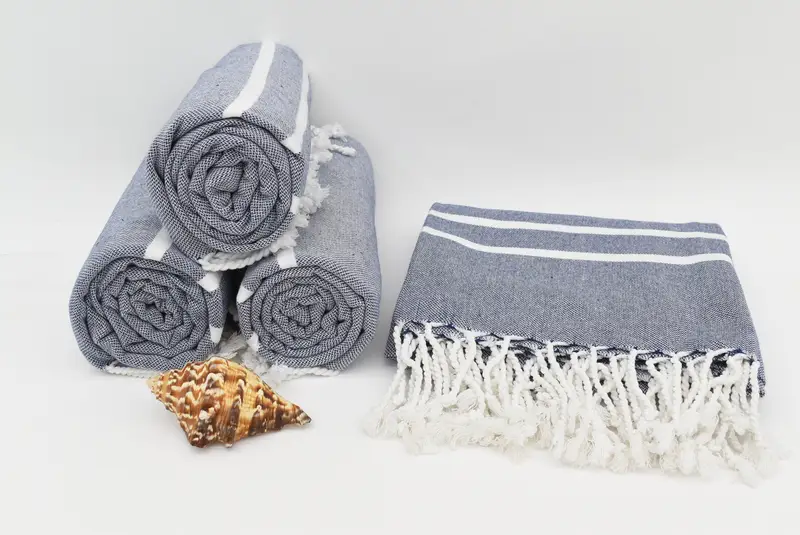 70x40 Cotton Striped Towel, Organic cotton Turkish peshtemal towel, Gift For Him, Valentines Day Gift Idea, Custom Wedding Gifts, Handmade Gift - 8