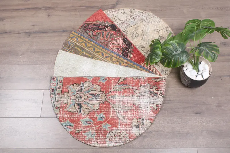 18x30 Inches Kilim Doormat, Handmade Wool Rug for Entryway