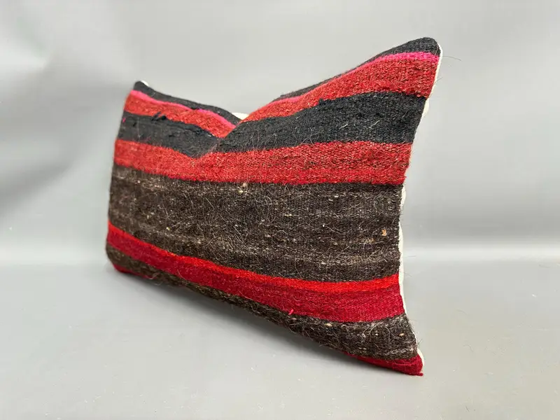 Pillow, Gift Pillow, Pillow for Couch, Pillow for Sofa, 12x20 Red Cushion Cover, Indoor Pillow, Personalized Gift Pillow Pillow Cover - 3