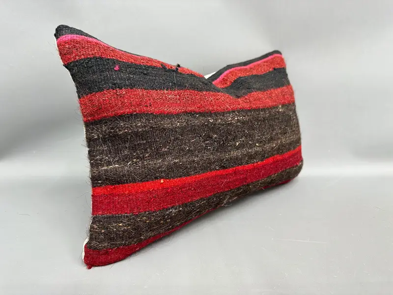 Pillow, Gift Pillow, Pillow for Couch, Pillow for Sofa, 12x20 Red Cushion Cover, Indoor Pillow, Personalized Gift Pillow Pillow Cover - 2