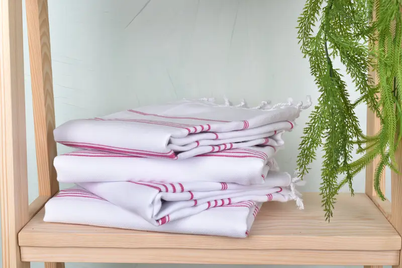 Bachelorette Party Gift, Spa Gift, 70x40 Cotton Striped Towel, Yoga Towel, Quick-Dry Beach Towel, Organic towel, Custom Wedding Gift From Bridesmaid - 7