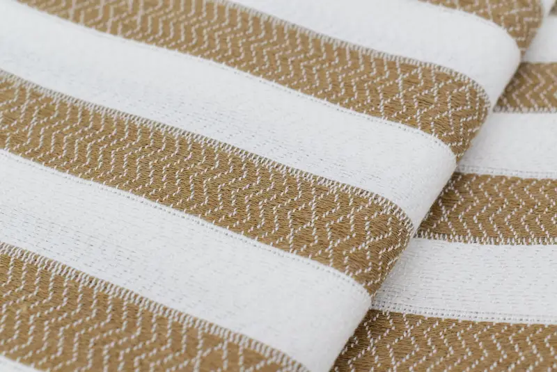 Bachelor Gifts, Wedding Gifts Towel, Summer Towel, Bridemaids Beach Towel, 70x36 Cotton Striped Towel, Bridal Shower Favor, Hammam towel, Gym Towel - 2