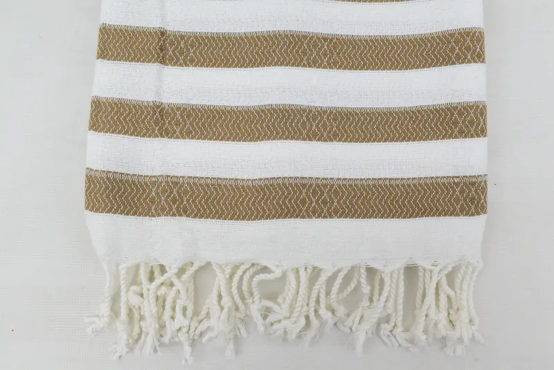 Bachelor Gifts, Wedding Gifts Towel, Summer Towel, Bridemaids Beach Towel, 70x36 Cotton Striped Towel, Bridal Shower Favor, Hammam towel, Gym Towel - 3