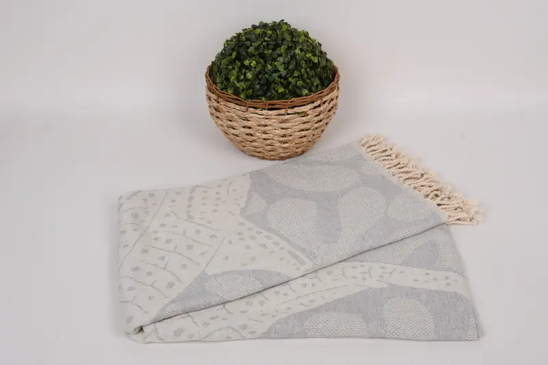 Organic Beach Towel, Bridesmaid Gifts, Turkish Towel Set, 70x40 Cotton Whale Design Towel, Wedding Favors, Bachelorette Favor, Sand-free towel - 5