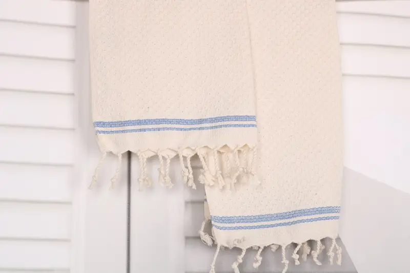 Kişiselleştirilmiş El Havlusu, Seyahat Havlu, Sevgililer Günü Hediyesi, Gelin Hediyesi, Monogramlanmış El Havlusu, 38x18 Pamuklu Çizgili Havlu, Mutfak Havlu - 8