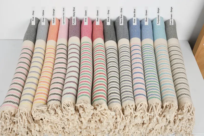 Organic Towel, Bachelorette Party Gifts, Quick-dry towel, Personalized Gifts, Birthday Gift, Spa Gift Towel, 70x40 Cotton Geometric Towel - 1