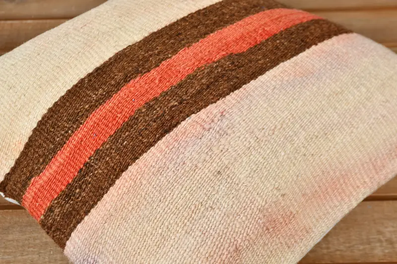Pillow for Couch, 12x12 Beige Pillow Cover, Colorful Pillow, Yoga Pillow Case, Cushion Case, Turkish Pillow, Kilim Pillow Cover, Luxury Pillow - 3