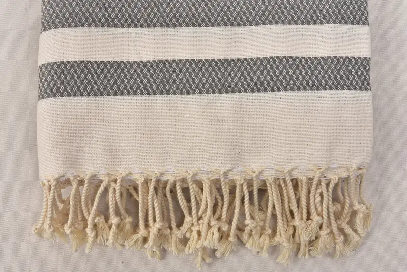 Wedding Gift, Turkish hand towel, Turkish Bath Towel Set, 70x40 Cotton Striped Towel, Fouta towel, Large Beach Towel Personalized, Bachelor Gift - 8