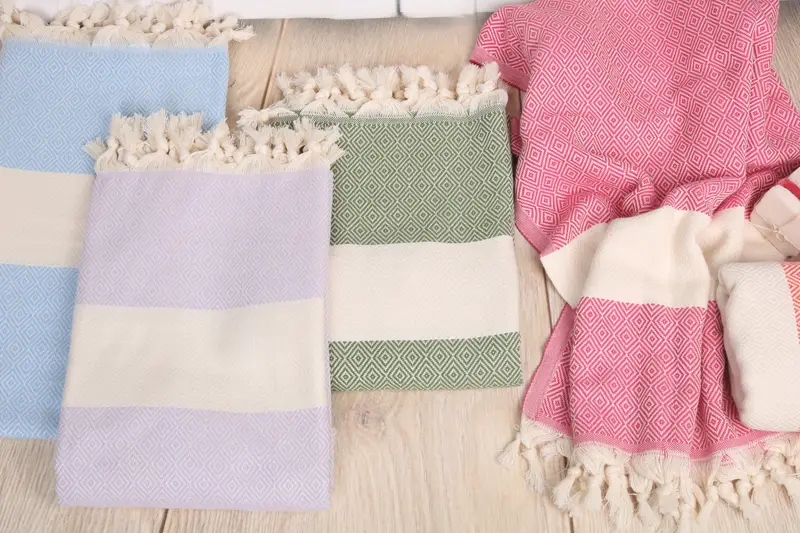 Personalized Turkish Cotton Beach Towel, 40x71 Inches, Beach & Tropical Wedding Gift