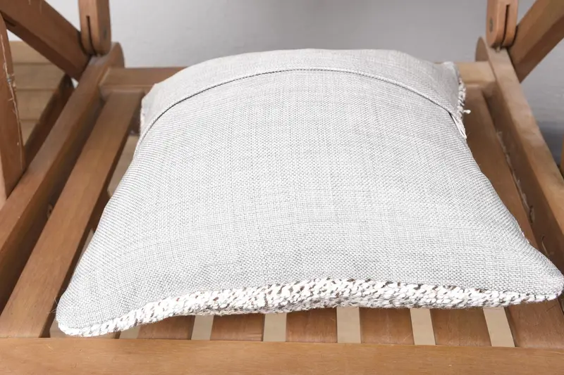 Vintage Pillow, Pillow Cover, One Of A Kind Pillow Cover, 12x12 White Pillow Case, Pillow for Sofa, Christmas Pillow Cover, Antique Pillows - 5