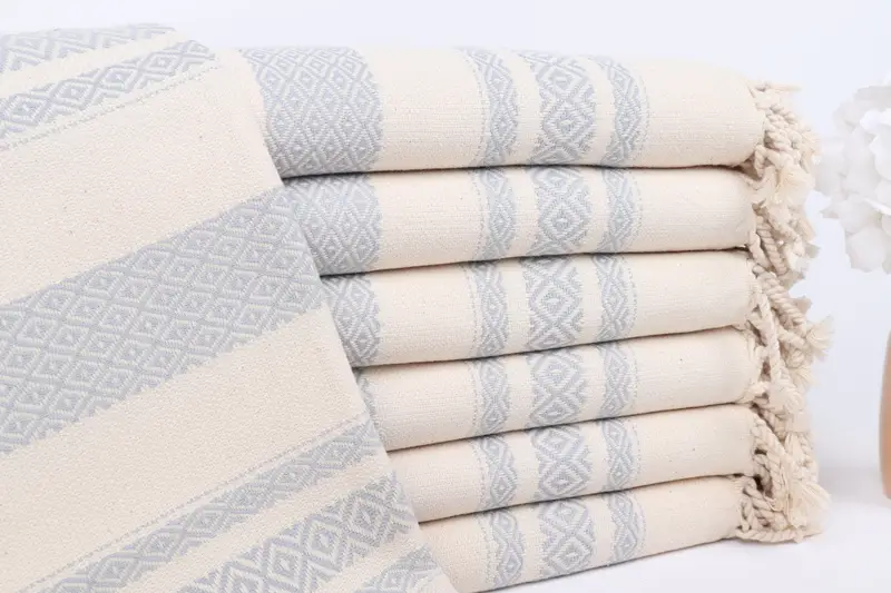 Hammam towel, Wedding Gift, Absorbent towel, Bachelor Party Favors, Vegas Bachelorette Party Favors, 70x36 Cotton Diamond Towel, Wedding Towel - 1