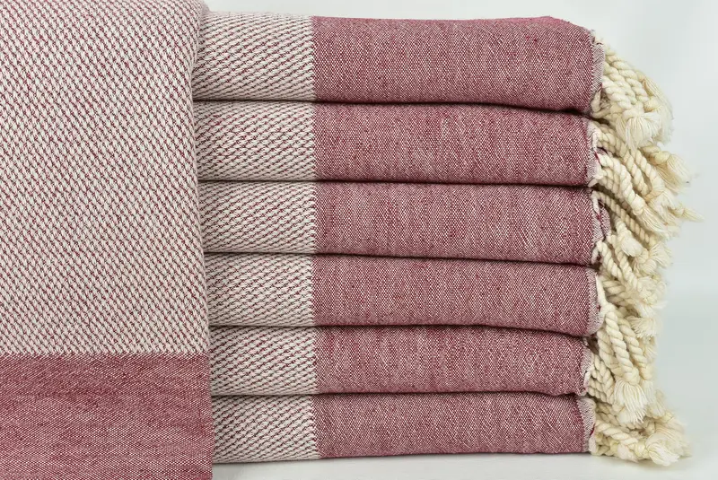 Lightweight Turkish towel, 70x36 Cotton Geometric Towel, Peshtemal Towel, Bachelor Towel, Peshtemal Towel USA, Gift For Best Friend, Luxury towel - 1