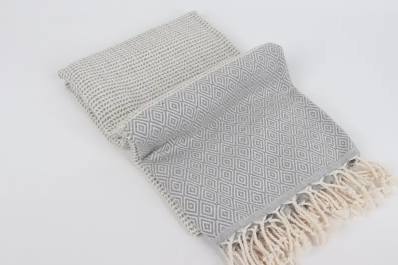 Turkish Towel Beach, Custom Beach Towels, Bridesmaid Gift Towel, Gym Towel, Welcome Wedding Gift, 70x40 Cotton Chevron Towel, Lightweight towel - 6