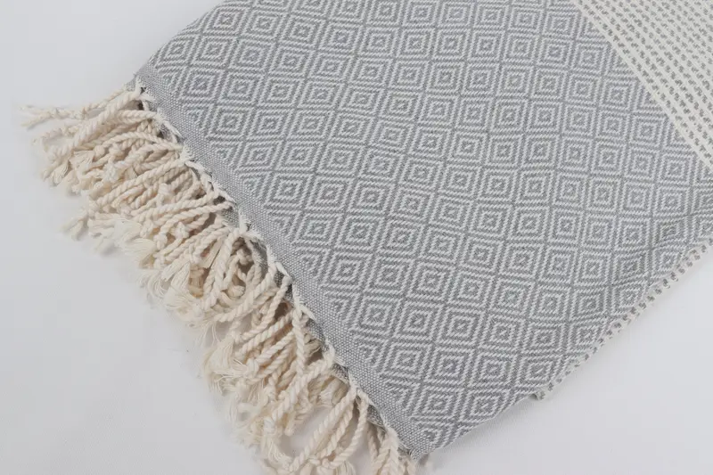 Turkish Towel Beach, Custom Beach Towels, Bridesmaid Gift Towel, Gym Towel, Welcome Wedding Gift, 70x40 Cotton Chevron Towel, Lightweight towel - 7