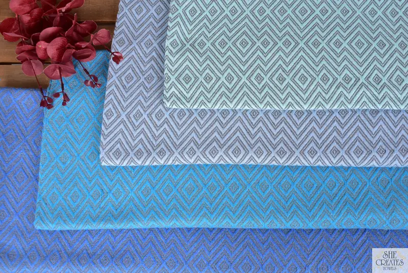 Bachelorette Party Decorations, Decorative Towel, Bachelor Gift, Turkish beach towel, Guest Towel, 70x40 Cotton Diamond Towel, Monogram Beach Towel - 4