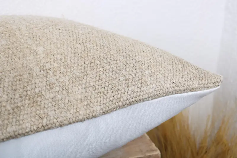 Kilim Cushion Sham, Cushion Case, Pillow for Couch, 16x24 Beige Pillow Cover, Traditional Pillow Sham, Turkish Pillow, Ottoman Cushion Cover - 6