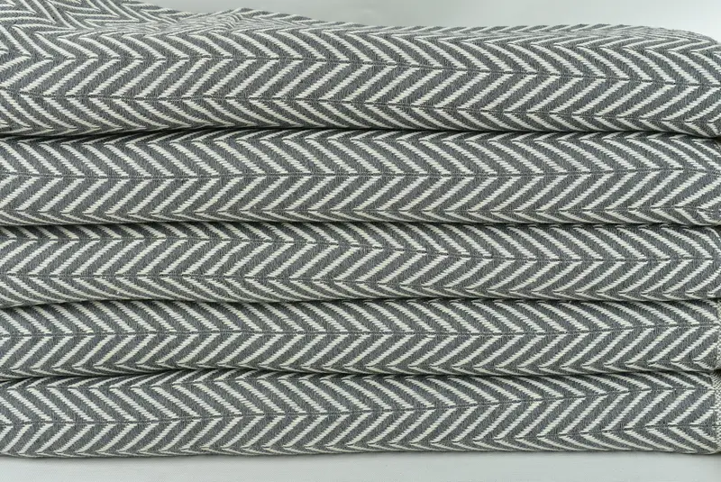 Personalized Turkish Towel, Beach Wedding Favor, Lightweight Turkish towel, Christmas Favors, Luxury towel, 70x40 Cotton Zig zag Towel, Guest Towel - 2