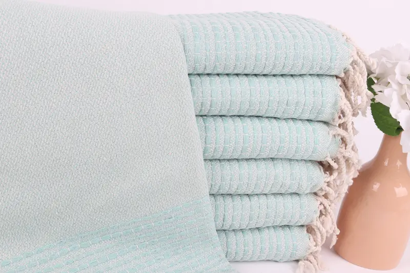 Bridesmaid Favors, Turkish hand towel, Soft towel, Spa Towel, 70x36 Cotton Striped Towel, Handwoven organic Turkish towel for spa, Hammam towel - 1