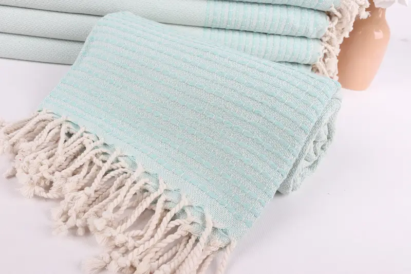 Bridesmaid Favors, Turkish hand towel, Soft towel, Spa Towel, 70x36 Cotton Striped Towel, Handwoven organic Turkish towel for spa, Hammam towel - 4