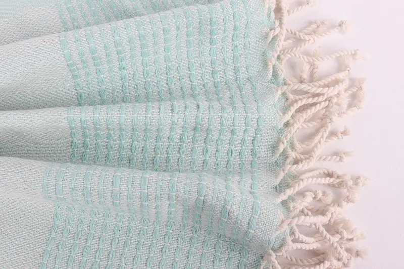 Bridesmaid Favors, Turkish hand towel, Soft towel, Spa Towel, 70x36 Cotton Striped Towel, Handwoven organic Turkish towel for spa, Hammam towel - 8