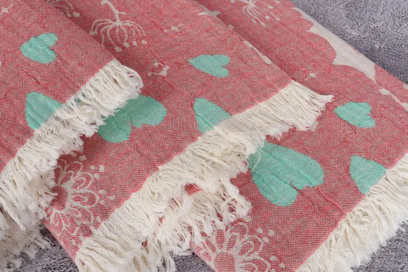 70x40 Cotton Christmas Design, Baby Boy Gift, Turkish Towel USA, Pool Towels, Wedding Towel, Personalized Towel, Organic towel, Deer Pattern Towel - 6