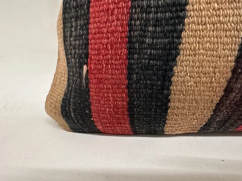 Gift Pillow, Pillow for Couch, Bohemian Cushion Cushion, Antique Pillows, Handwoven Pillow Case, 12x24 Red Cushion Case, Pillow Case - 2