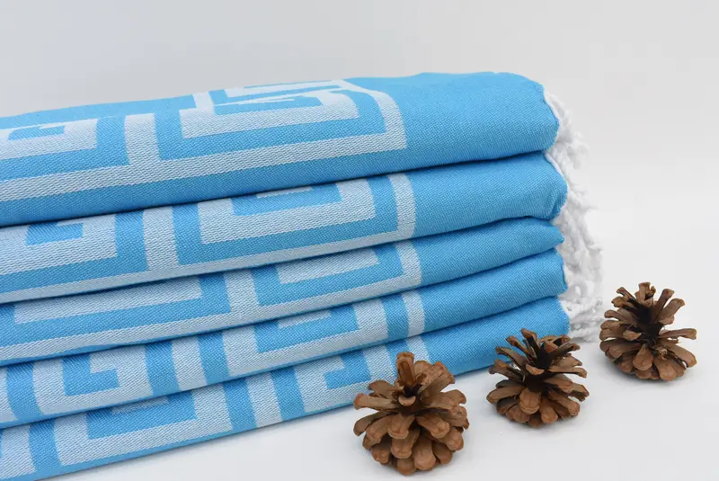 70x40 Cotton Patterned Towel, Custom Wedding Gift, Birthday Gift, Beach Theme Bachelorette Party Gifts, Absorbent towel, Bridesmaid Gift - 2