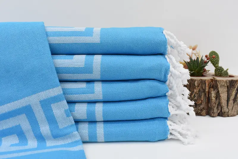 70x40 Cotton Patterned Towel, Custom Wedding Gift, Birthday Gift, Beach Theme Bachelorette Party Gifts, Absorbent towel, Bridesmaid Gift - 1