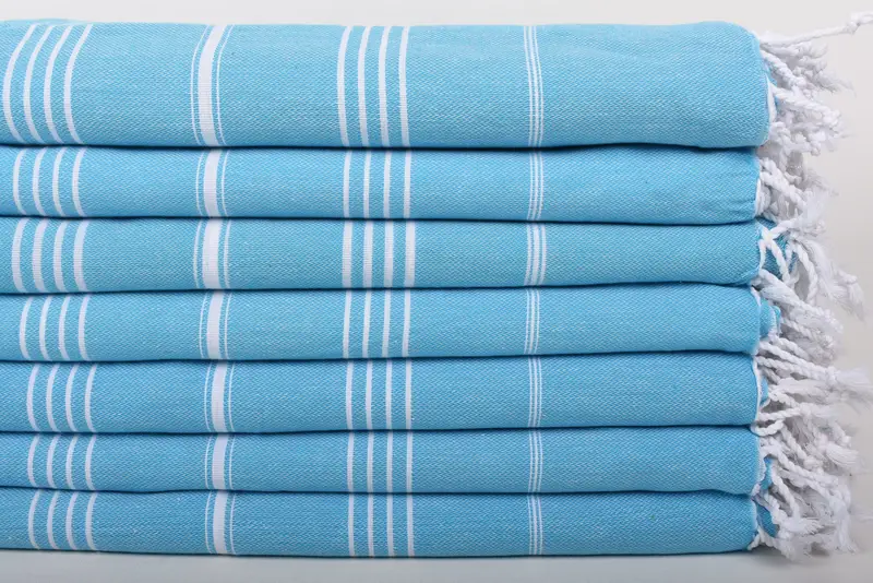 Turkish Blanket, Decorative Blanket, 88x60 Cotton Striped Towel, Customized Turkish Blanket, Bachelorette Party Decorations, Custom Wedding Gifts - 3