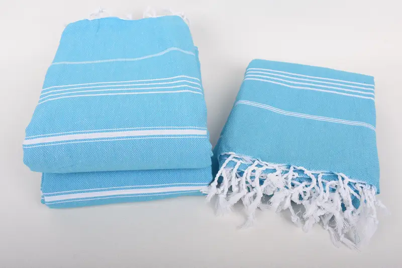 Turkish Blanket, Decorative Blanket, 88x60 Cotton Striped Towel, Customized Turkish Blanket, Bachelorette Party Decorations, Custom Wedding Gifts - 7