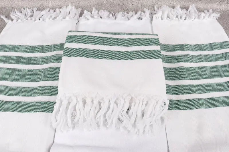 Turkish bath towel, Unique Wedding Gift, 70x40 Cotton Herringbone Towel, Bathroom Towel, Spa Towel, Travel towel, Absorbent towel, Peshtemal Towel - 4