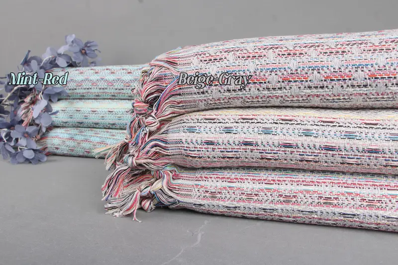 Housewarming Gift Throw Blanket Floral Leaf Design, 77x89 Inches