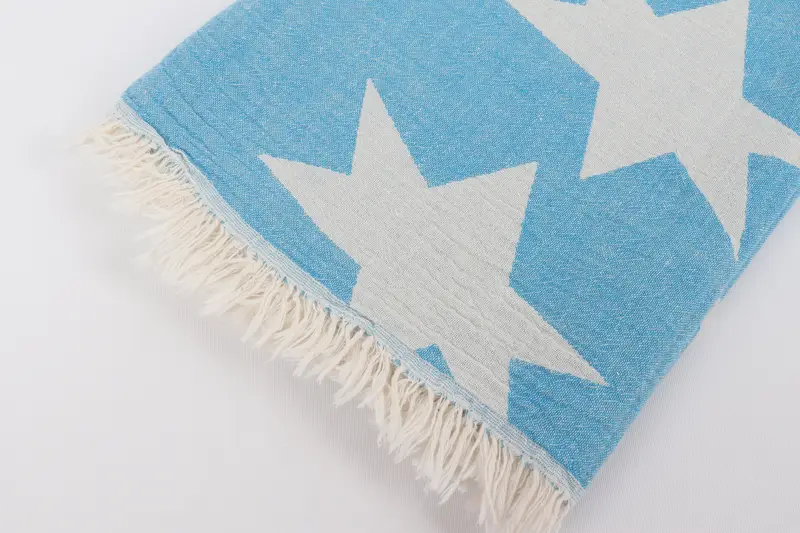 Personalized Bridesmaid Gift, 68x36 Cotton Star Design Towel, Embroidery Towels, Personalized Gift, Bachelor Party Favors, Best Friend Gift - 8