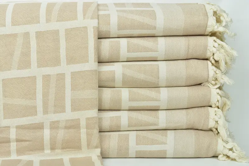 Custom Wedding Gift From Bridesmaid, Beach Towel Bulk, 70x34 Cotton Patterned Towel, Luxury towel, Personalized Gift For Him, Absorbent towel - 2