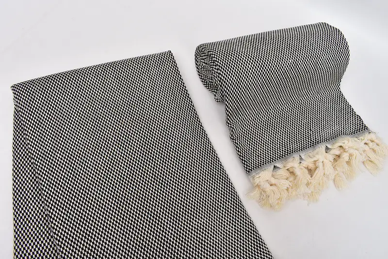70x40 Cotton Polka Dot Towel, Monogram Beach Towel, Girls Weekend Favors, Cute Beach Towel, Bridal Shower Gift, Best Beach Towel, Engagement Gift - 7