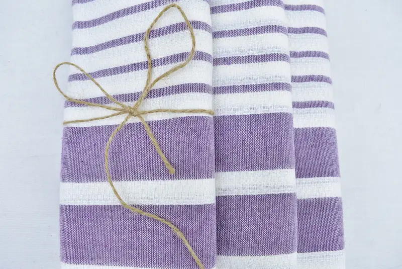 Yoga Towel, Turkish Towel Beach Towel, Personalized Turkish Towel, 70x40 Cotton Striped Towel, Wedding Favors, Bachelorette Party Gift, Peshtemal - 4