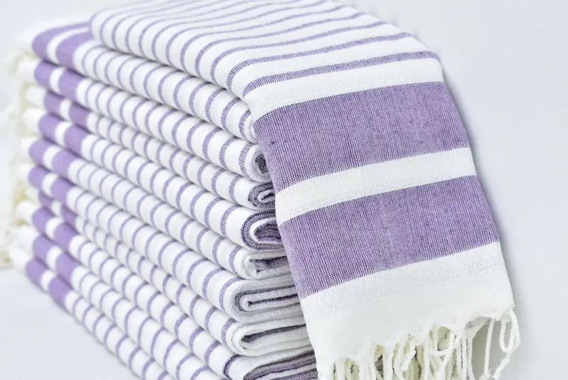 Yoga Towel, Turkish Towel Beach Towel, Personalized Turkish Towel, 70x40 Cotton Striped Towel, Wedding Favors, Bachelorette Party Gift, Peshtemal - 3